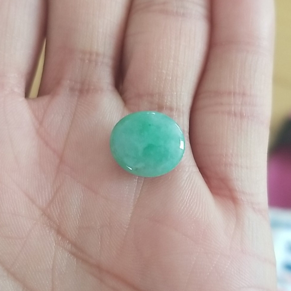 100% natural jadeite loose stone 6ct